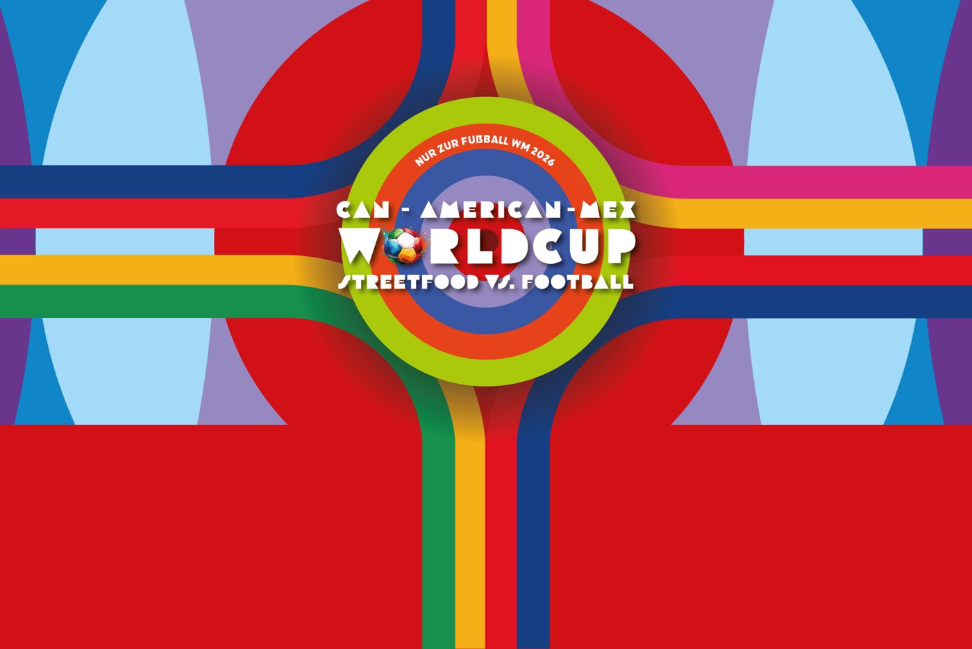 Monatsmotiv Juli 2026 von tonis EATERY: Worldcup „Streetfood vs. Football“