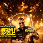 Monatsmotiv Oktober 2026 von tonis EATERY: „Der Oktober wird wild, laut & lecker“