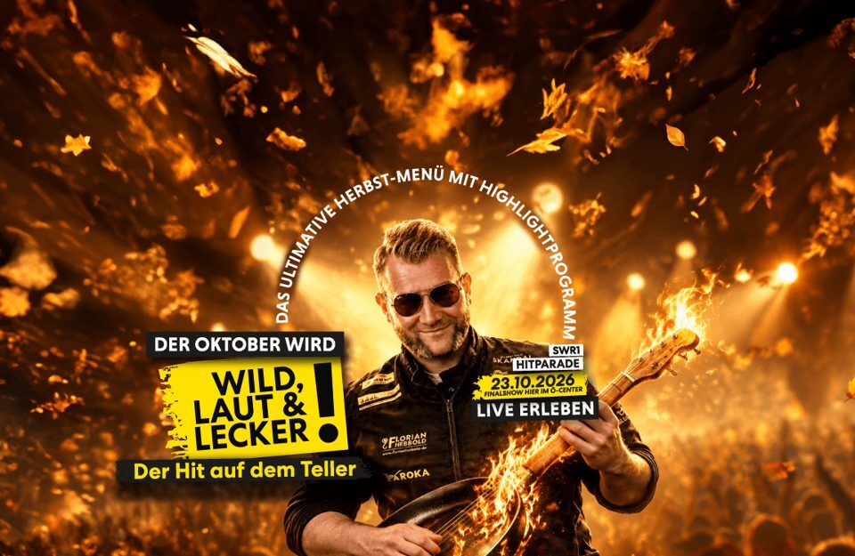 Monatsmotiv Oktober 2026 von tonis EATERY: „Der Oktober wird wild, laut & lecker“